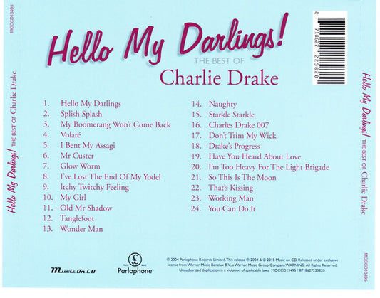 Charlie Drake : Hello My Darlings - The Best Of Charlie Drake (CD, Comp)