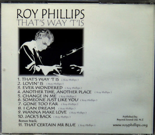Roy Phillips : That's Way 'Tis (CD, Album)