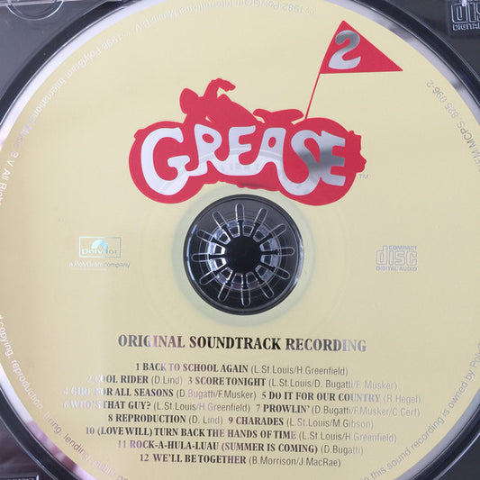 Various : Grease 2 (Original Soundtrack Recording) (CD, Album, RP)