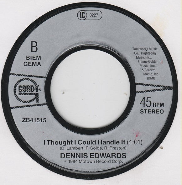 Dennis Edwards Featuring Siedah Garrett : Don't Look Any Further (7", Single)