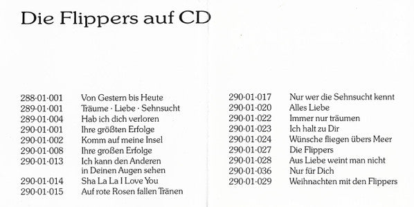 Die Flippers : Die Schönsten Volkslieder (CD, Album)