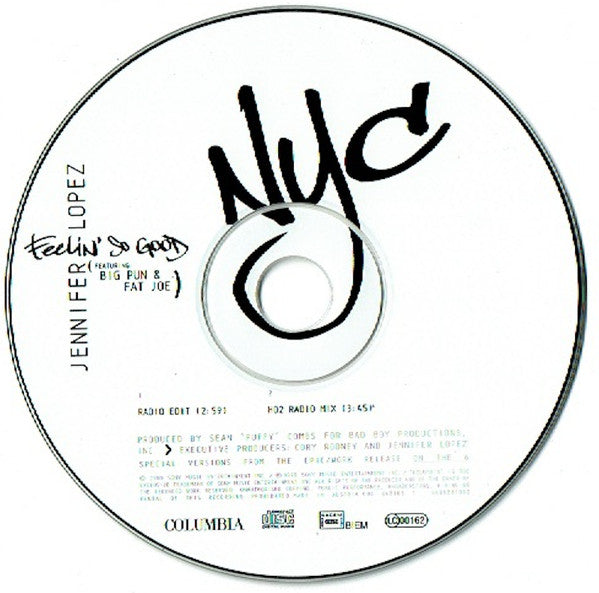 Jennifer Lopez : Feelin' So Good (CD, Single, Car)