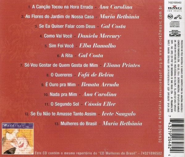 Various : Mulheres Do Brasil (CD, Comp, RE)