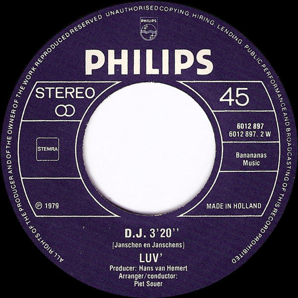 Luv' : Casanova (7", Single)