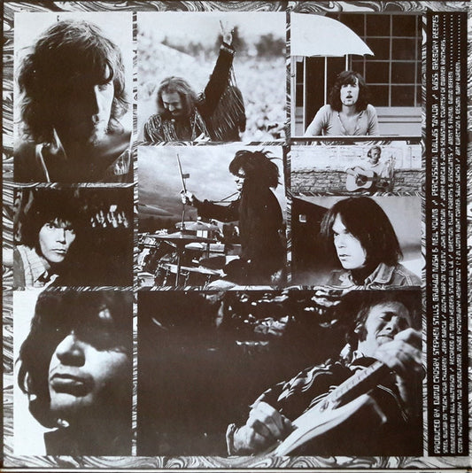 Crosby, Stills, Nash & Young / Dallas Taylor & Greg Reeves : Déjà Vu (LP, Album, RE, Gat)