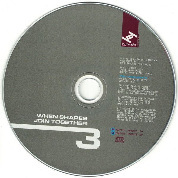 Various : When Shapes Join Together 3 (CD, Comp)