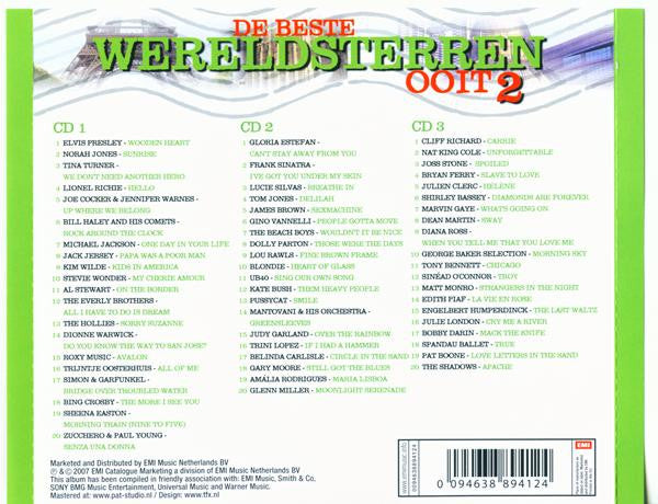 Various : De Beste Wereldsterren Ooit 2 (3xCD, Album, Comp + Box)