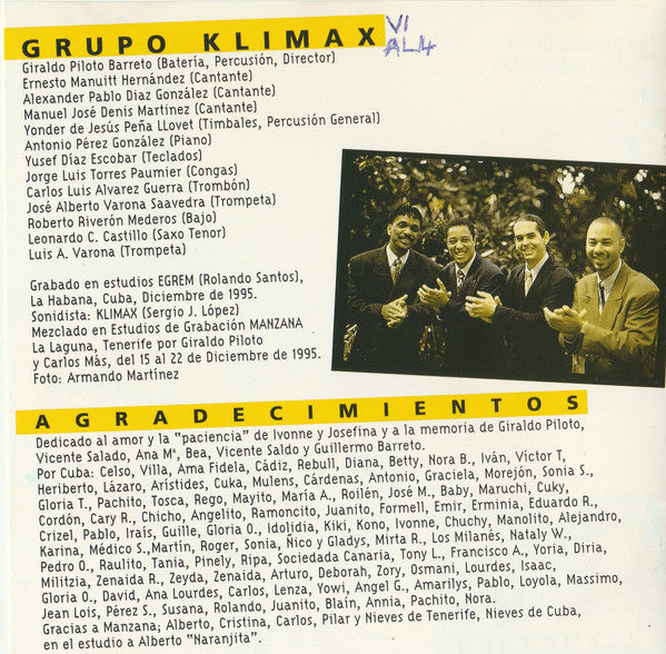 Klimax (8) : Mira Si Te Gusta (CD, Album)