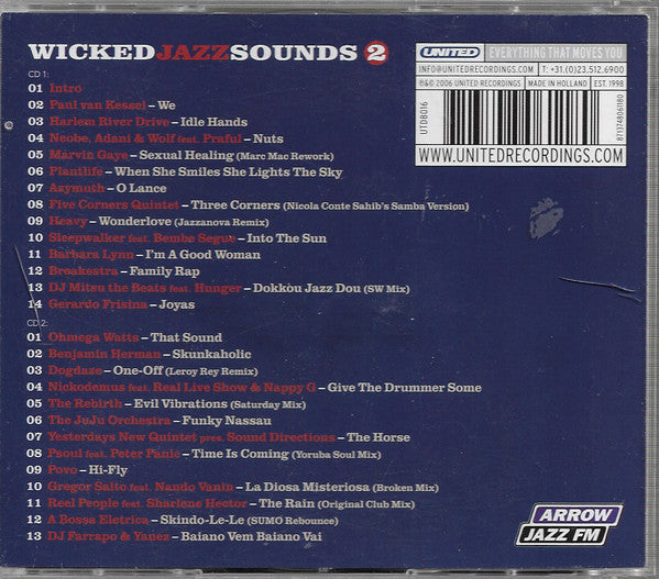 Various : Wicked Jazz Sounds 2 (2xCD, Comp, Mixed)