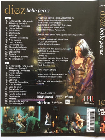 Belle Perez : Diez - Live-Acoustic (CD, Album + DVD-V)