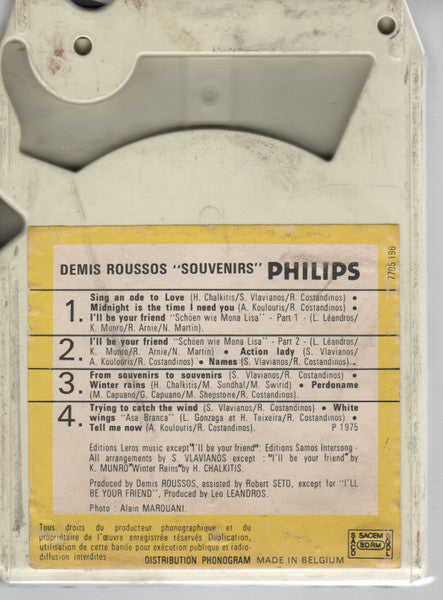 Demis Roussos : Souvenirs (8-Trk)