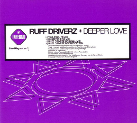 Ruff Driverz : Deeper Love (CD, Single, CD2)