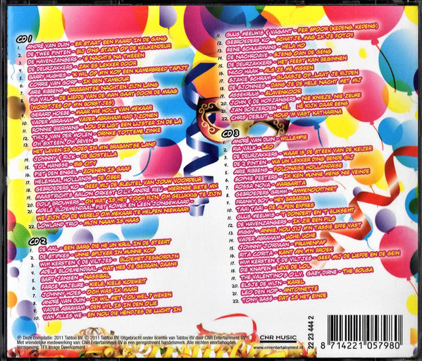 Various : De Deurzakkers Presenteren De 66 Grootste Carnavalskrakers Ooit (3xCD, Comp)