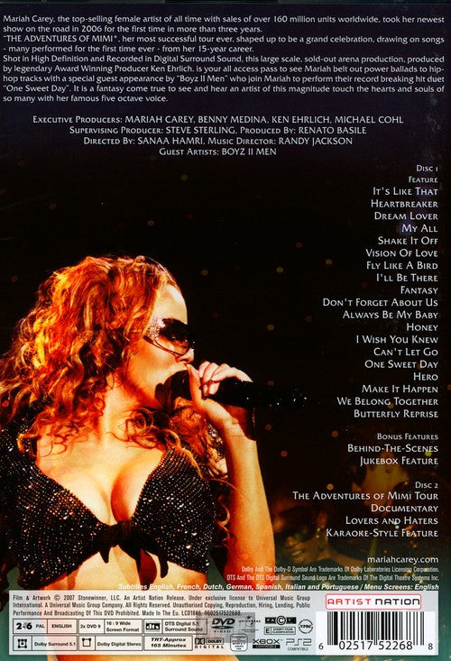 Mariah Carey : The Adventures Of Mimi (2xDVD-V, PAL)