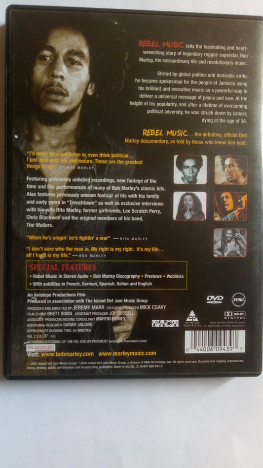 Bob Marley : Rebel Music - The Bob Marley Story (DVD-V, PAL)