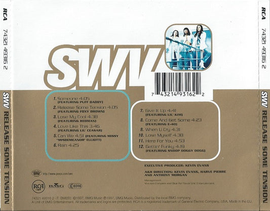 SWV : Release Some Tension (CD, Album)