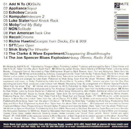 Various : 14 Irregular Files - A Mute Accumulation (CD, Comp)