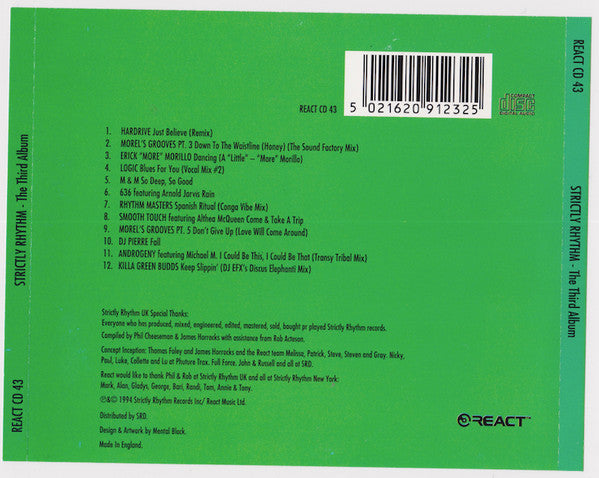 Various : Strictly Rhythm - The Third Album (CD, Comp)