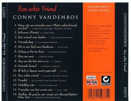 Conny Vandenbos : Een Echte Vriend (CD, Album)