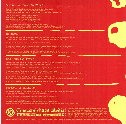 Abductee S.D. : Shit Disturbers (7", EP)