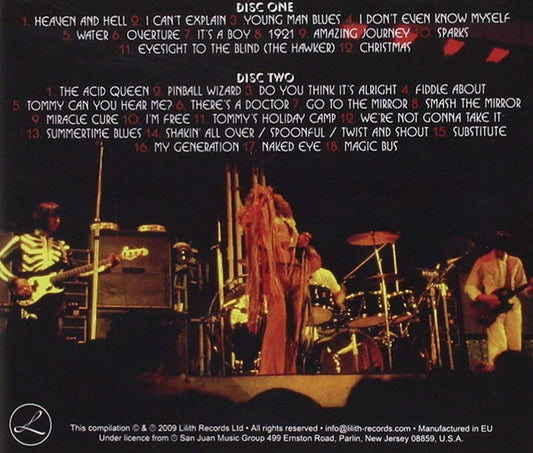The Who : Live At The Isle Of Wight Festival 1970 (2xCD, Album, RM)