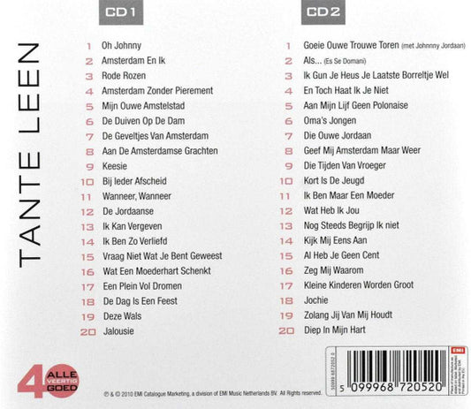 Tante Leen : Alle 40 Goed (2xCD, Comp)