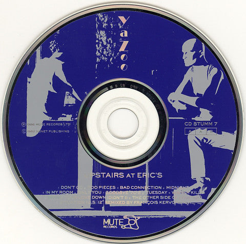 Yazoo : Upstairs At Eric's (CD, Album, RE, MPO)