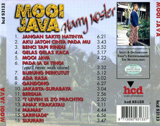 Harry Koster : Mooi Java (CD, Album)