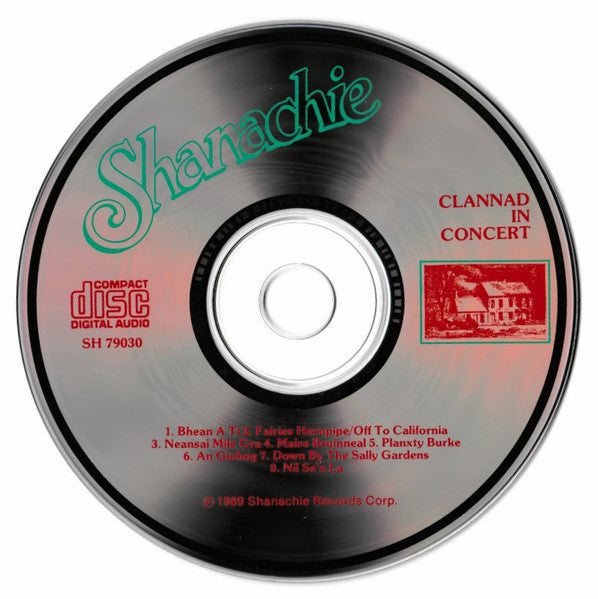 Clannad : Clannad In Concert (CD, Album, RE)