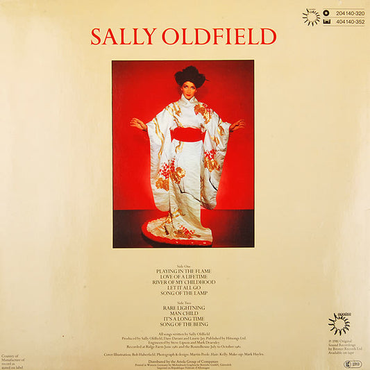 Sally Oldfield : Playing In The Flame (LP, Album)