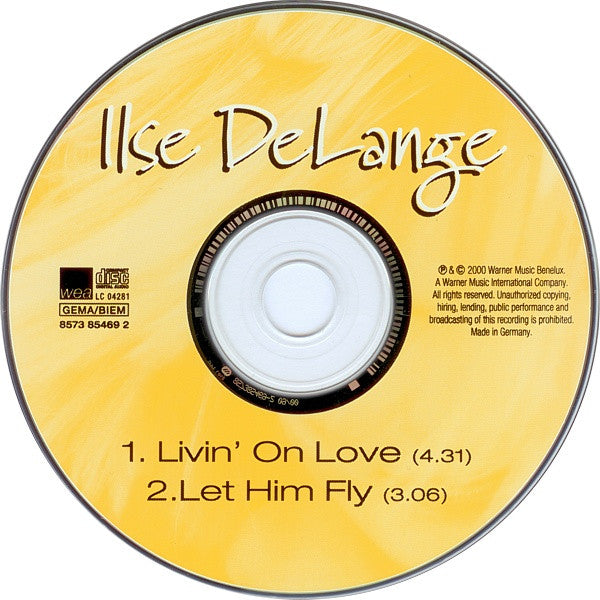 Ilse DeLange : Livin' On Love (CD, Single)