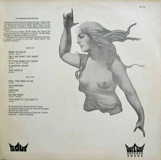 The Armada Orchestra : Disco Armada (LP, Album)