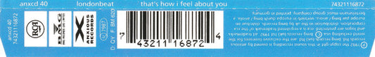 Londonbeat : That's How I Feel About You (CD, Single)