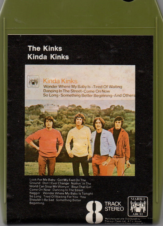 The Kinks : Kinda Kinks (8-Trk, Album, RE)