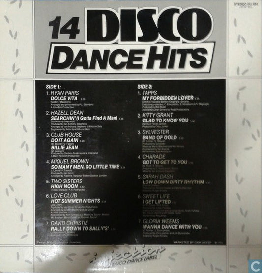 Various : 14 Disco Dance Hits (LP, Comp)