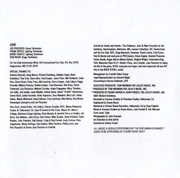 Kix (3) : Blow My Fuse (CD, Album, RE)
