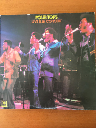 Four Tops : Live & In Concert (LP, Album, RE)