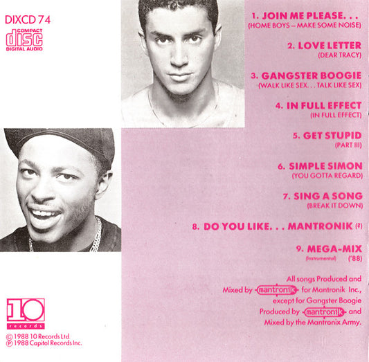 Mantronix : In Full Effect (CD, Album)