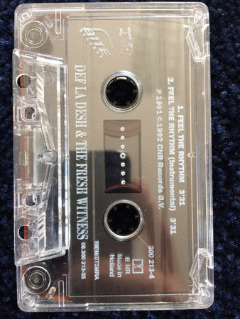 Def La Desh & The Fresh Witness : Feel The Rhythm (Cass, Single)