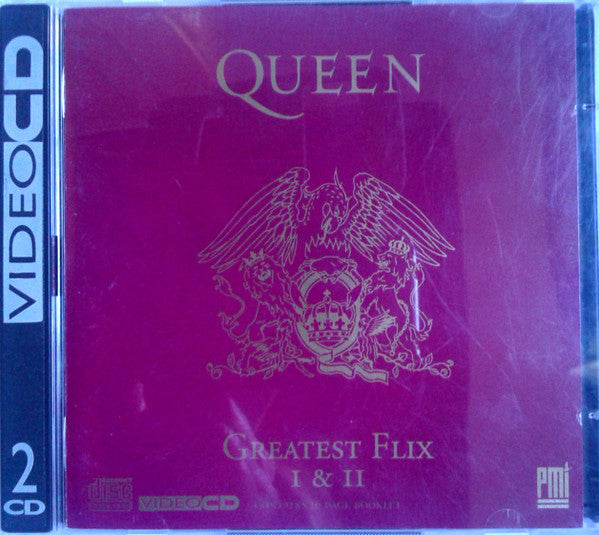 Queen : Greatest Flix I & II (2xVCD, Comp, NTSC, PAL, SECAM)