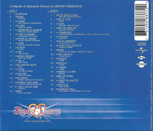 Various : Roméo & Juliette De La Haine À L'Amour (2xCD, Album)
