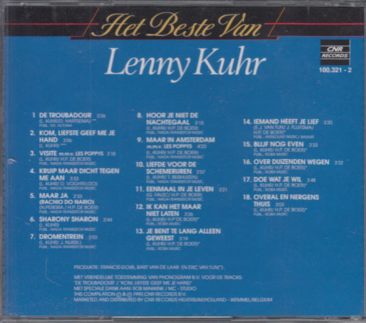 Lenny Kuhr : Het Beste Van Lenny Kuhr (CD, Comp)