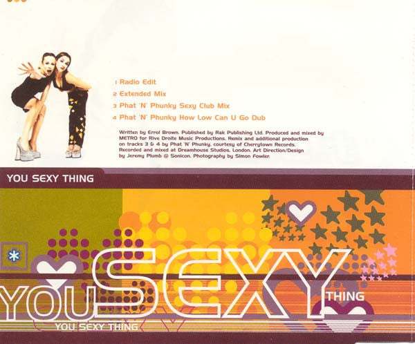 T-Shirt : You Sexy Thing (CD, Maxi)