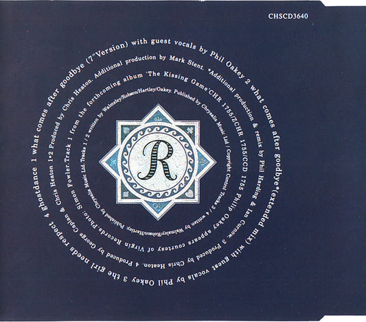 Respect (6) : What Comes After Goodbye (CD, Maxi)