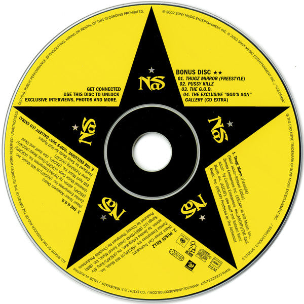 Nas : God's Son (CD, Album + CD, Enh + Ltd)