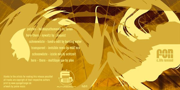 Fon (3) : C_life Remixed (CDr, Mini)