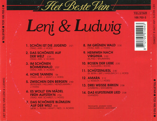 Leni Und Ludwig : Het Beste Van Leni & Ludwig (CD, Comp)