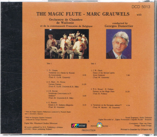 Marc Grauwels : The magic Flute (CD, Album)