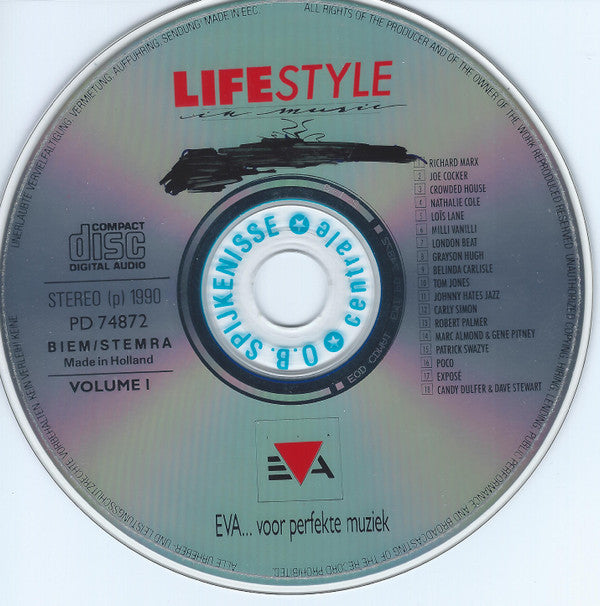 Various : Lifestyle in Music Volume 1 (CD, Comp)