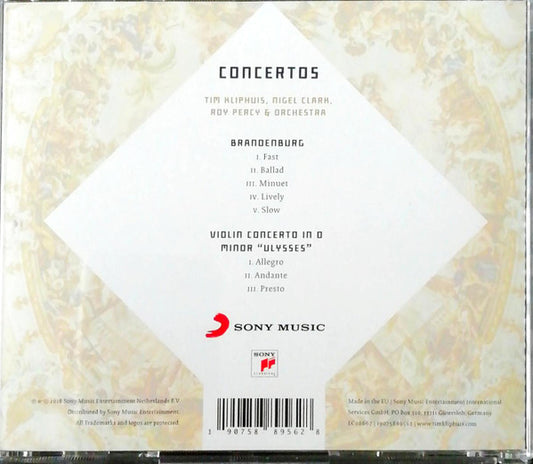 Tim Kliphuis, Nigel Clark (3), Roy Percy : Concertos (CD, Album)